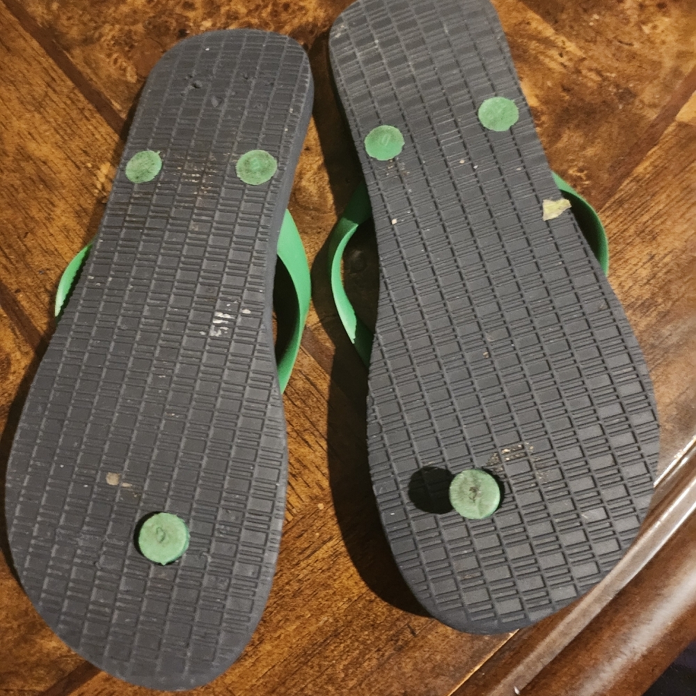 Tory Burch Allover Flip Flop Sandals size 7/8 - Picture 4 of 5